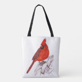 (鳥)ショウジョウコウカンチョウ トートバッグ (裏面)