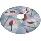 (鳥)ショウジョウコウカンチョウ ブラッシュドポリエステルツリースカート (アングル)