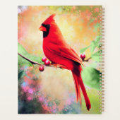 （鳥）ショウジョウコウカンチョウ プランナー手帳 (裏面)