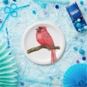 (鳥)ショウジョウコウカンチョウ ペーパープレート (パーティー)