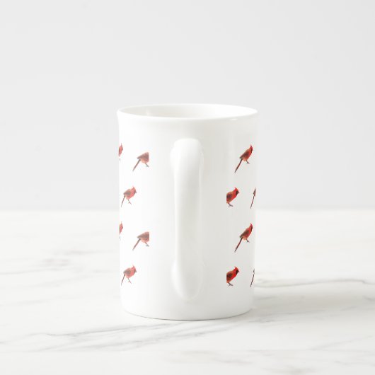 (鳥)ショウジョウコウカンチョウ ボーンチャイナマグカップ (裏面)