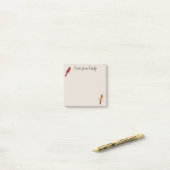 （鳥）ショウジョウコウカンチョウ ポストイット (デスク上)