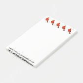 （鳥）ショウジョウコウカンチョウ ポストイット (アングル)