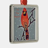 (鳥)ショウジョウコウカンチョウ メタルオーナメント (右)