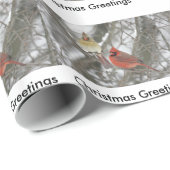 （鳥）ショウジョウコウカンチョウ ラッピングペーパー (ロールコーナー)