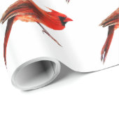 （鳥）ショウジョウコウカンチョウ ラッピングペーパー (ロールコーナー)