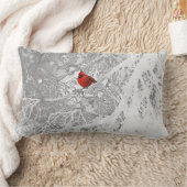 (鳥)ショウジョウコウカンチョウ ランバークッション (ブランケット)