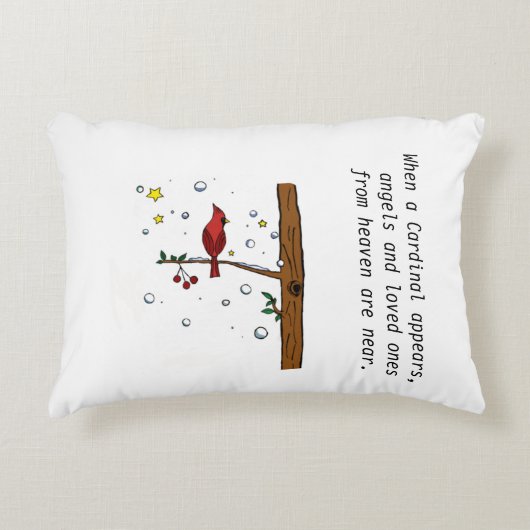 (鳥)ショウジョウコウカンチョウ(天国エンジェルアクセントピロー) アクセントクッション (正面)