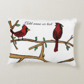 (鳥)ショウジョウコウカンチョウ(天国エンジェルアクセントピロー) アクセントクッション (裏面)