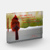 （鳥）ショウジョウコウカンチョウ(天国詩から) フォトブロック (左)