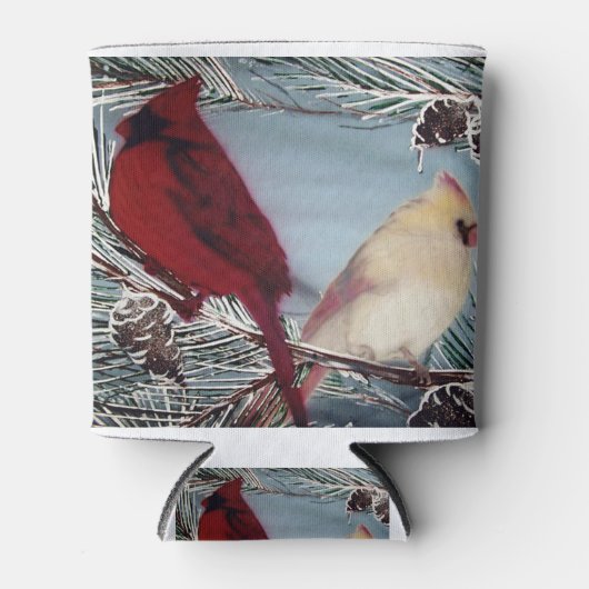 （鳥）ショウジョウコウカンチョウ 缶クーラー (正面)