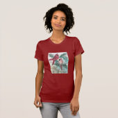 (鳥)ショウジョウコウカンチョウ Tシャツ (正面フル)