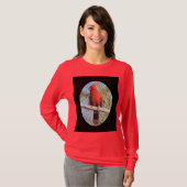 （鳥）ショウジョウコウカンチョウ Tシャツ (正面フル)