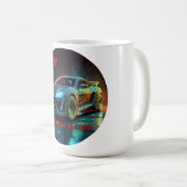 （鳥）ショウジョウコウカンチョウXL5000エリートスポーツカー コーヒーマグカップ (正面右)