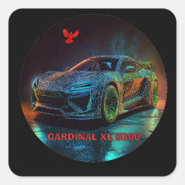 （鳥）ショウジョウコウカンチョウXL5000エリートスポーツカー スクエアシール