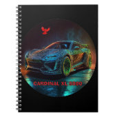 (鳥)ショウジョウコウカンチョウXL5000エリートスポーツカー ノートブック (正面)