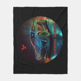 （鳥）ショウジョウコウカンチョウXL5000エリートスポーツカー フリースブランケット