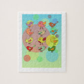 鳥 ジグソーパズル (縦)