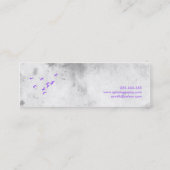 鳥 スキニー名刺 (裏面)