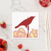 鳥 スタンダードカクテルナプキン (インサイチュ)