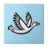 鳥 タイル (正面)