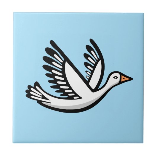 鳥 タイル (正面)