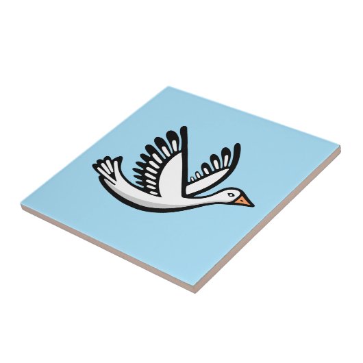 鳥 タイル (側面)