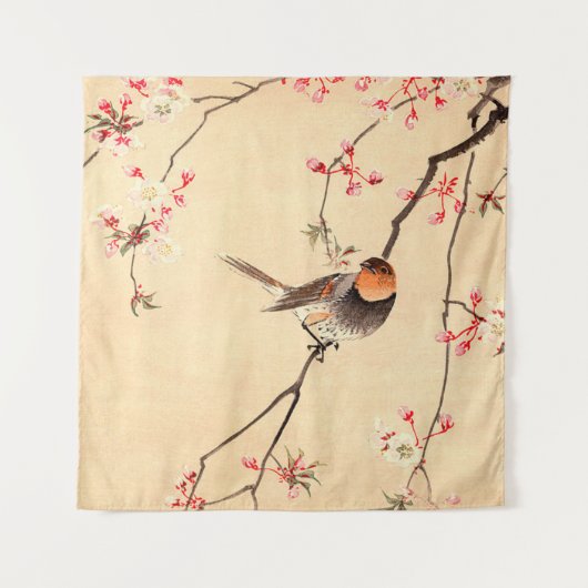 鳥 タペストリー (正面)