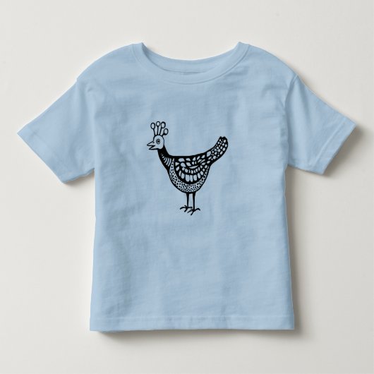 鳥 トドラーTシャツ (正面)