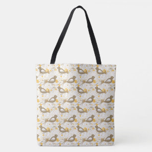 鳥 トートバッグ