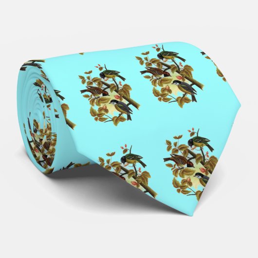 鳥 ネクタイ (ロール)