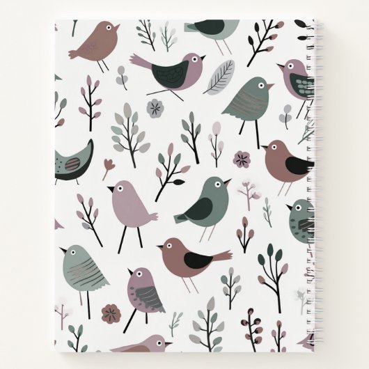 鳥 ノートブック (裏面)