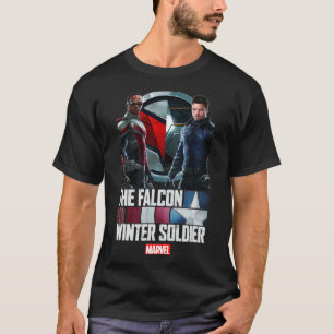 《鳥》ハヤブサと冬の兵士のポスターを驚嘆させる Tシャツ