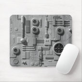 《鳥》ハヤブサの外皮のマウスパッド マウスパッド (マウス)