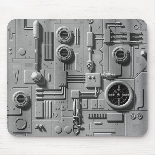 《鳥》ハヤブサの外皮のマウスパッド マウスパッド (正面)