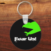 《鳥》ハヤブサキーチェーン キーホルダー (正面)