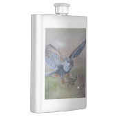 《鳥》ハヤブサクラシックフラスコ フラスク (右)