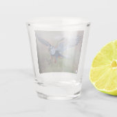 《鳥》ハヤブサショットグラスby GStuller ショットグラス (裏面)