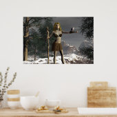 《鳥》ハヤブサハイツ ポスター (キッチン)