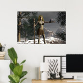 《鳥》ハヤブサハイツ ポスター (ホームオフィス)