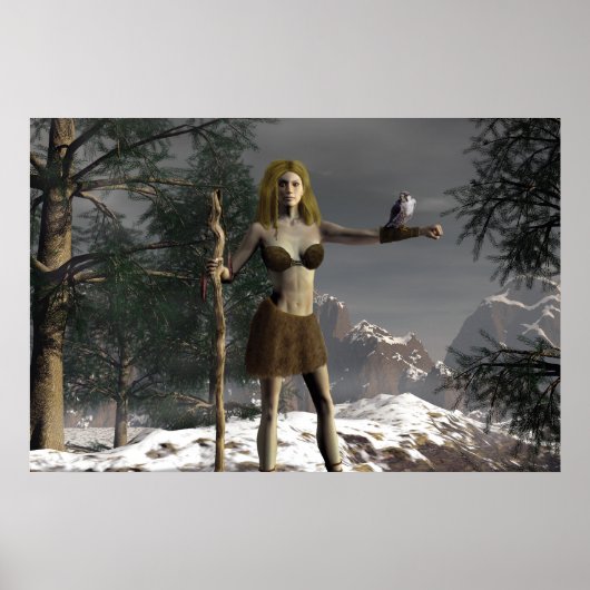 《鳥》ハヤブサハイツ ポスター (正面)