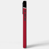 《鳥》ハヤブサパーソナライズされたジャージーアメリカンフットボール Case-Mate iPhoneケース (裏面 / 左)