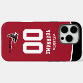 《鳥》ハヤブサパーソナライズされたジャージーアメリカンフットボール Case-Mate iPhoneケース (裏面 (横))