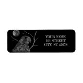 《鳥》ハヤブサフルムーンブラック ラベル (正面)