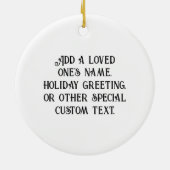 《鳥》ハヤブサフルムーンモノグラム セラミックオーナメント (裏面)