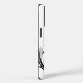 《鳥》ハヤブサフルムーンモノグラム Case-Mate iPhoneケース (裏面 / 右)