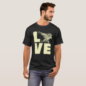 《鳥》ハヤブサラバーファルコリー Tシャツ (正面フル)