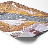 《鳥》ハヤブサ塊 ポスター (角)