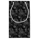 《鳥》ハヤブサ満月パターン スモールペーパーバッグ (裏面)