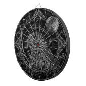 《鳥》ハヤブサ満月 ダーツボード (正面右)